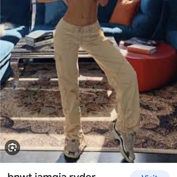 AMAZING RYDER CARGO PANT I.AM.GIA SIZE SMALL BEIGE - Picture 5 of 7